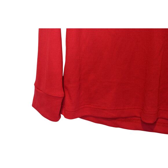 Family PJs Men's Matching Red Waffle Knit Pajama Top, Size Medium - Picture 5 of 5